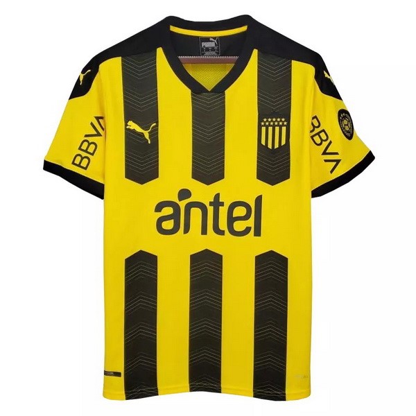 Tailandia Camiseta Penarol Primera equipo 2021-22 Negro Amarillo